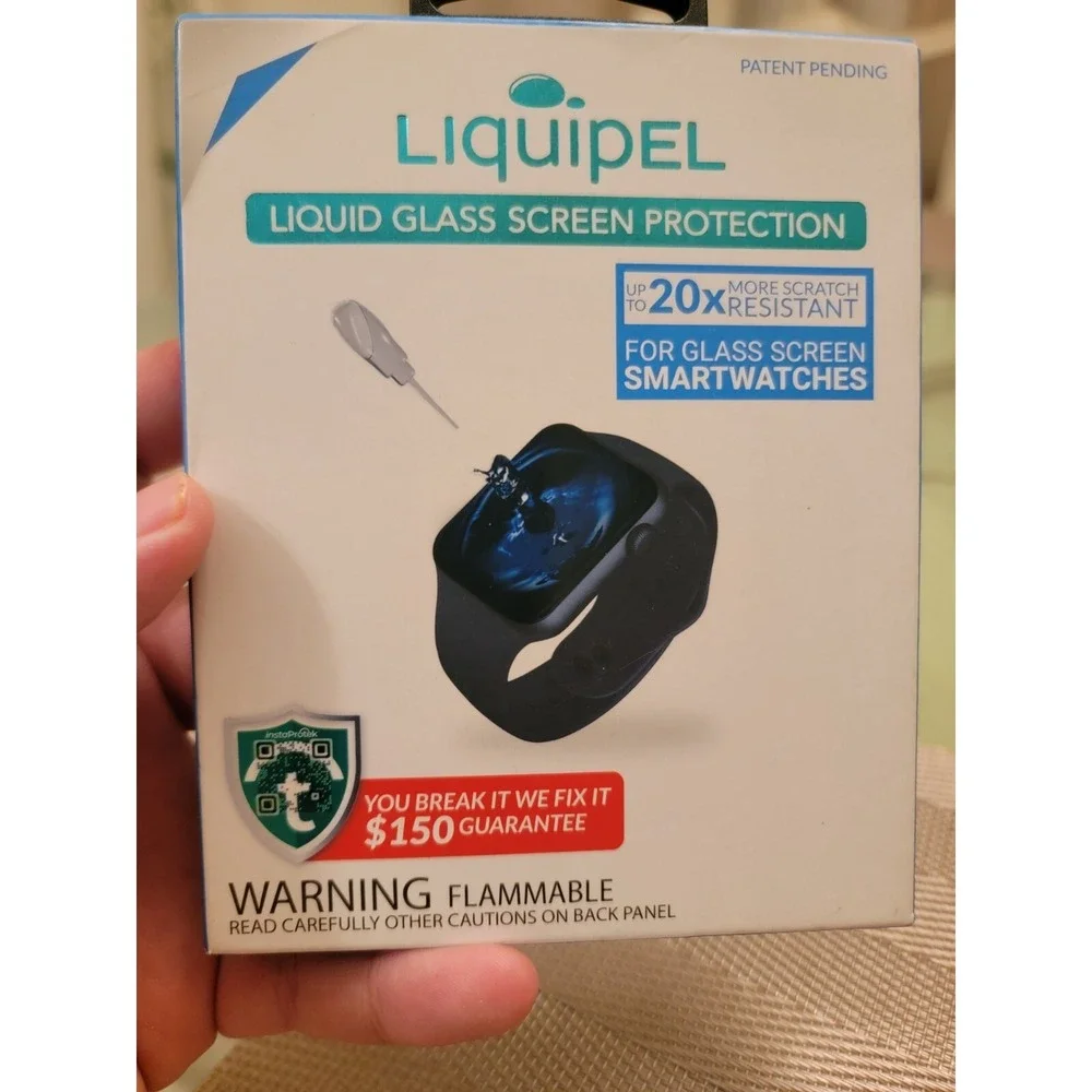 🍒‎ Liquipel-Liquid Screen Protector for Glass Screen Smartwatches - Transparent